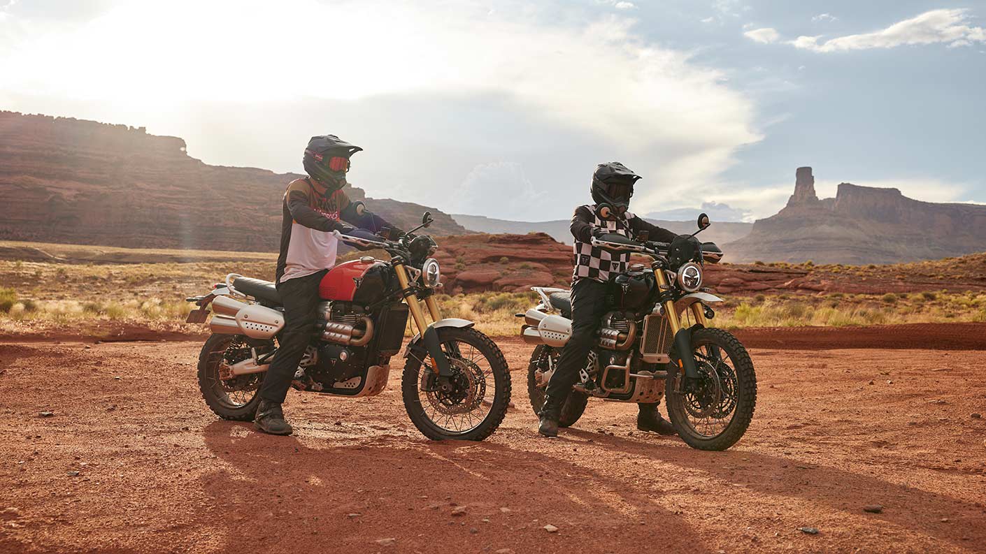 Triumph outlet scrambler 1200